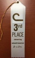 3rd Place Ribbon - 1 Ribbon - Includes Shipping